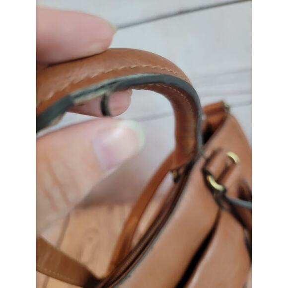 Rosetti Handbag Light Brown Western theme with embossed/stamped Faux Leather - Picture 13 of 16